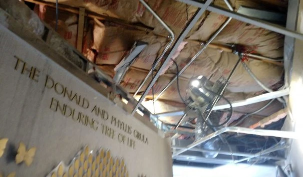 Frozen Pipe Floods Miller-Keystone Blood-Bank