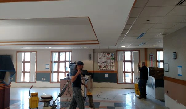 Frozen Pipe Floods Miller-Keystone Blood-Bank