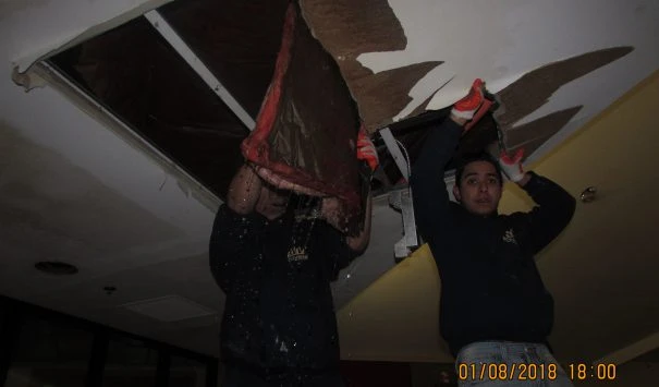 Frozen Pipe Floods Miller-Keystone Blood-Bank