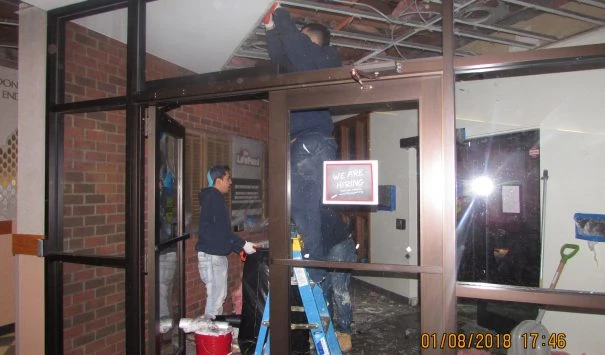 Frozen Pipe Floods Miller-Keystone Blood-Bank