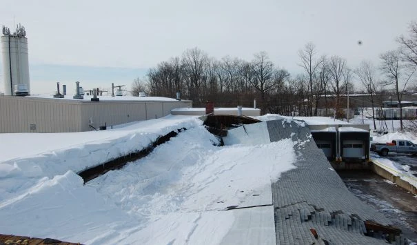 Snow Causes Roof Collapse