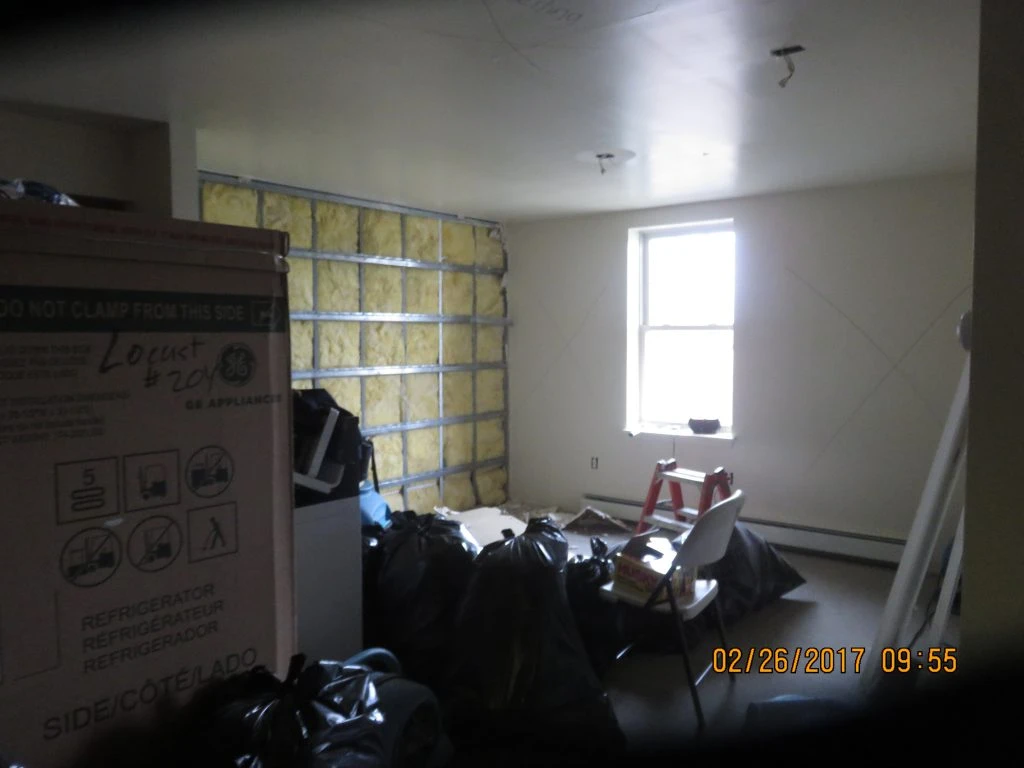 Roof Abandons Apartments During Storm