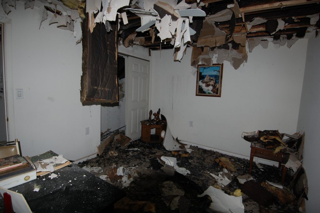 Purchasing Burnt Home