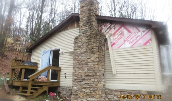 Fireplace Fire Spreads into the Living Room