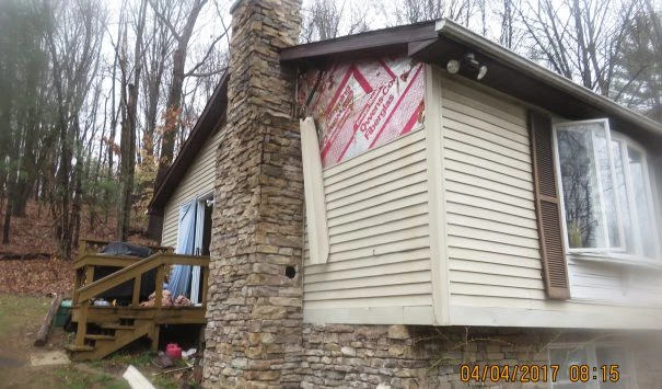 Fireplace Fire Spreads into the Living Room