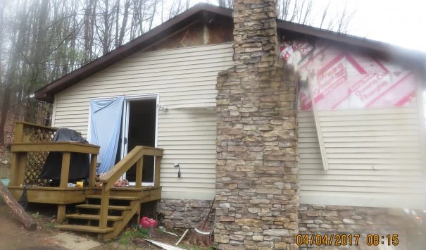 Fireplace Fire Spreads into the Living Room